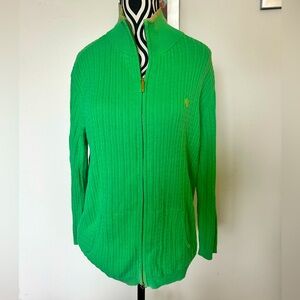 Ralph Lauren light weight cable knit sweater